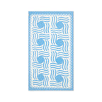 Mykonos Pareo - Aegean Blue Sun Pattern Ruby Mint