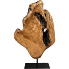 Natural Edge Sculpture - Cedar Wood Tabletop Statue, alternate view - House Of Avana