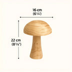 Rustic Wood Decor - Natural Mushroom Base, texture detail - House Of Avana