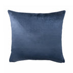 Navy Bee Silk Velvet Throw Pillow Cover, 20 x 20