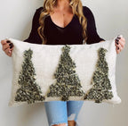 Noel Lumbar Pillow Cover Busa Designs
