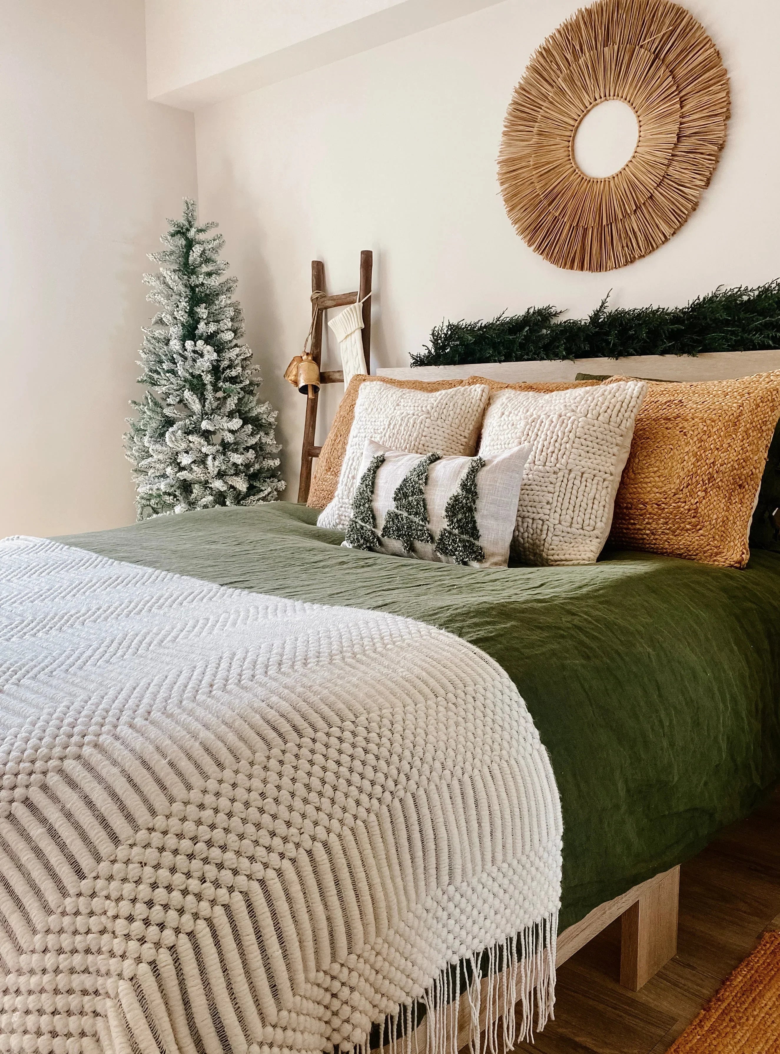 Noel Lumbar Pillow Cover Busa Designs