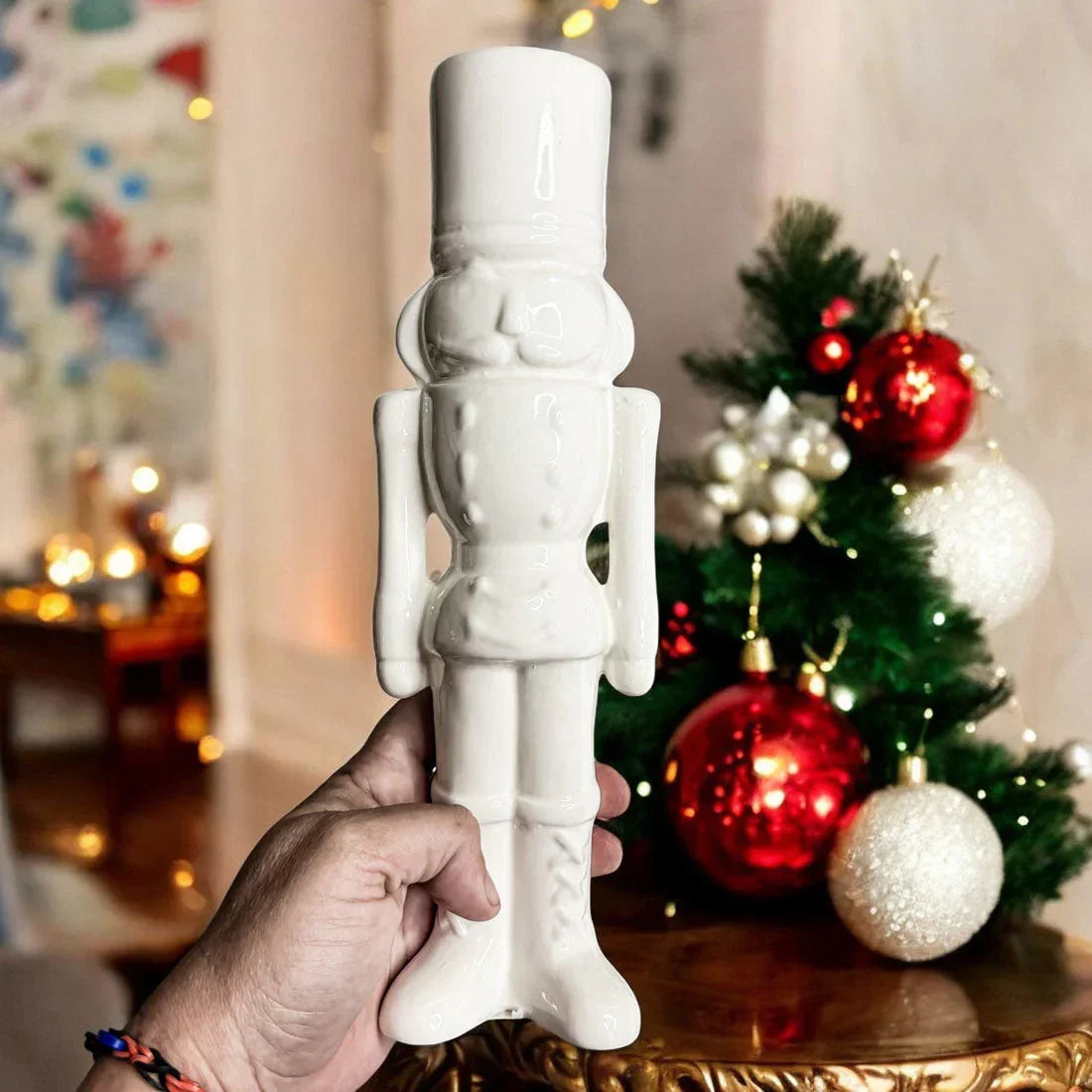 Nutcracker Set White Gia Roma