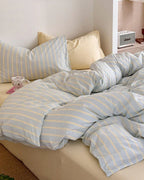Chloe Pastel Candy Cotton Bedding Set / Purple Ever Lasting