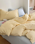Chloe Pastel Candy Cotton Bedding Set / Mint Ever Lasting