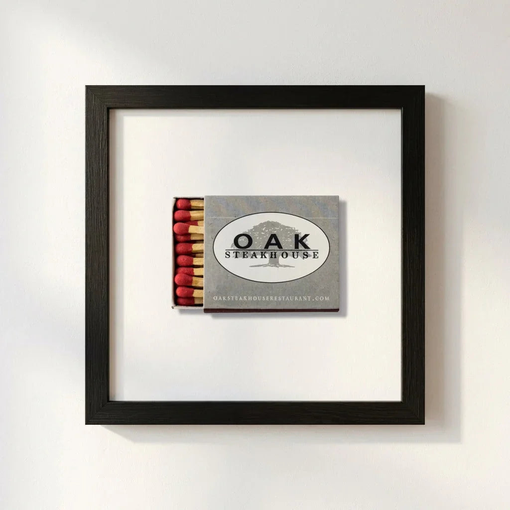 Oak Steakhouse Framed Print