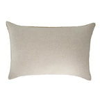 Olive Green Silk Velvet Ikat Pillow Cover X 24, detail shot - House Of Avana