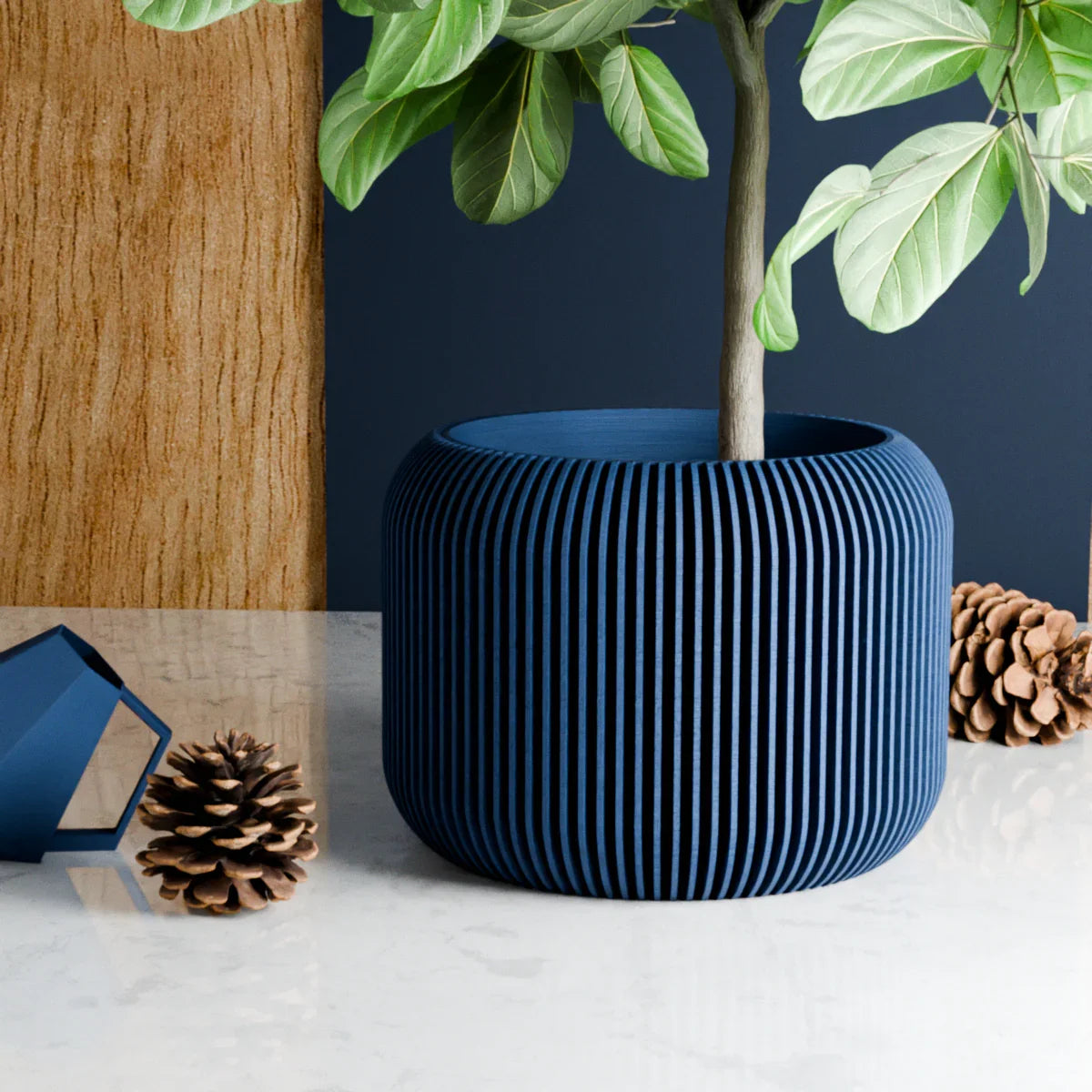 Orbis Planter, angled view - House Of Avana