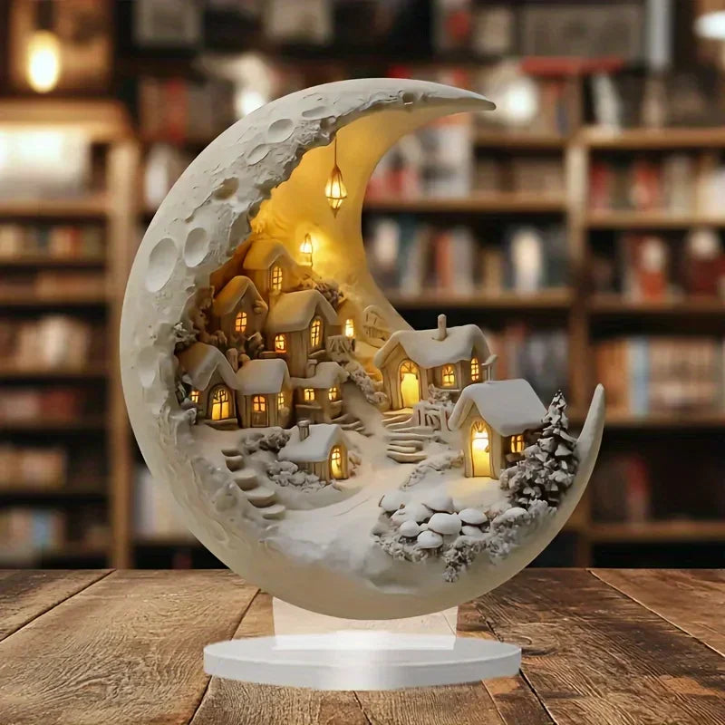 Ornament - 2D Acrylic Moonhouse