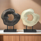 Abstract Conch Screen Is a Nordic-style Shell Craft Ornament, a Modern Luxury Home Decoration Made of... - House Of Avana