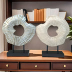 Abstract Conch Screen Is a Nordic-style Shell Craft Ornament, a Modern Luxury Home Decoration Made of... - House Of Avana