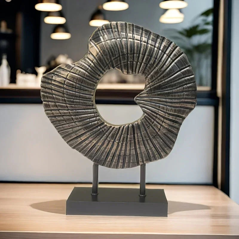 Abstract Conch Screen Is a Nordic-style Shell Craft Ornament, a Modern Luxury Home Decoration Made of... - House Of Avana