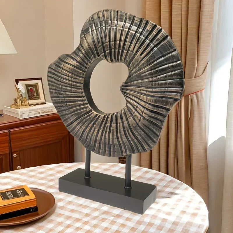 Abstract Conch Screen Is a Nordic-style Shell Craft Ornament, a Modern Luxury Home Decoration Made of... - House Of Avana
