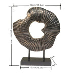 Abstract Conch Screen Is a Nordic-style Shell Craft Ornament, a Modern Luxury Home Decoration Made of... - House Of Avana