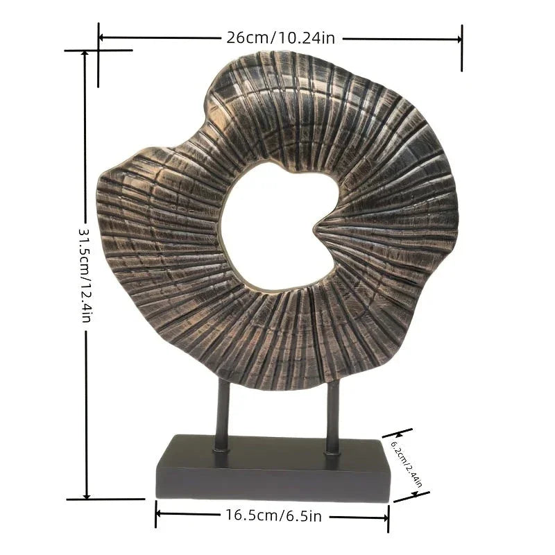 Abstract Conch Screen Is a Nordic-style Shell Craft Ornament, a Modern Luxury Home Decoration Made of... - House Of Avana