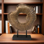 Abstract Conch Screen Is a Nordic-style Shell Craft Ornament, a Modern Luxury Home Decoration Made of... - House Of Avana [[SKU:HOA-SCU-473]]