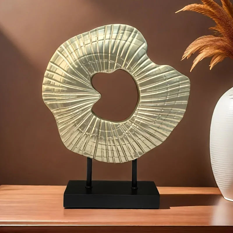 Abstract Conch Screen Is a Nordic-style Shell Craft Ornament, a Modern Luxury Home Decoration Made of... - House Of Avana
