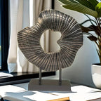 Abstract Conch Screen Is a Nordic-style Shell Craft Ornament, a Modern Luxury Home Decoration Made of... - House Of Avana