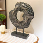 Abstract Conch Screen Is a Nordic-style Shell Craft Ornament, a Modern Luxury Home Decoration Made of... - House Of Avana