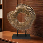 Abstract Conch Screen Is a Nordic-style Shell Craft Ornament, a Modern Luxury Home Decoration Made of... - House Of Avana [[SKU:HOA-SCU-473]]
