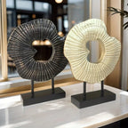 Abstract Conch Screen Is a Nordic-style Shell Craft Ornament, a Modern Luxury Home Decoration Made of... - House Of Avana
