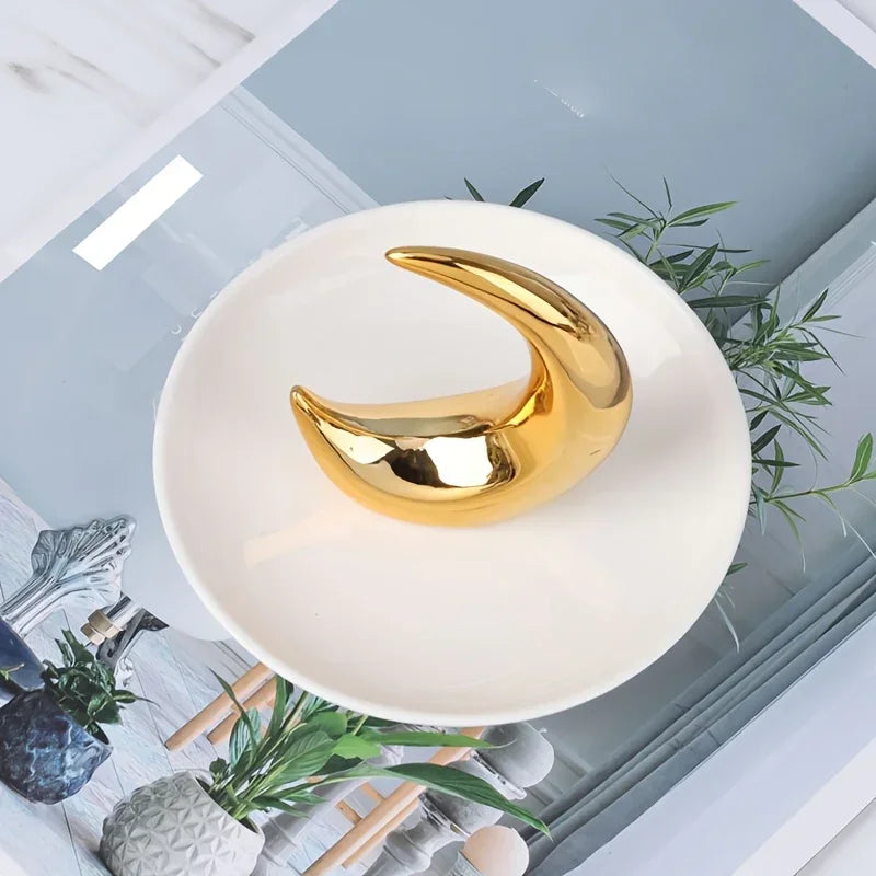 Ornament - Decorative Ceramic Golden Mini
