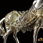 Antique Style Horse Ornaments, Resin Sculpture Artworks, Suitable for Home Living Room, Office Café... - House Of Avana