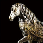 Antique Style Horse Ornaments, Resin Sculpture Artworks, Suitable for Home Living Room, Office Café... - House Of Avana