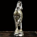 Antique Style Horse Ornaments, Resin Sculpture Artworks, Suitable for Home Living Room, Office Café... - House Of Avana