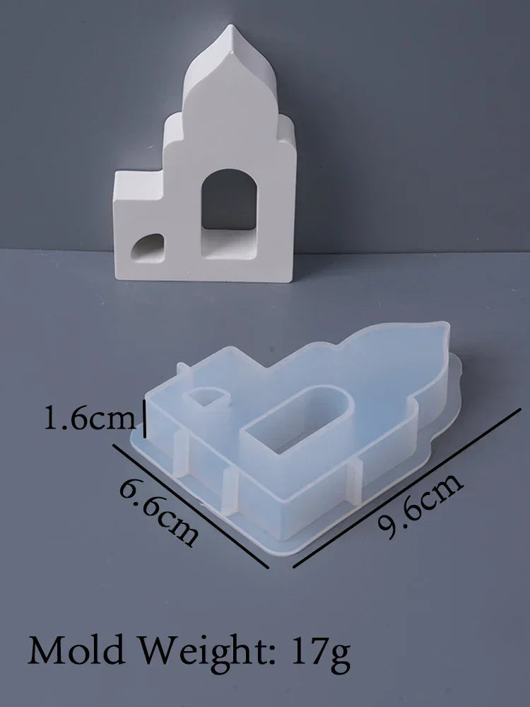 Ornament - Silicone Mosque Shape Hollow