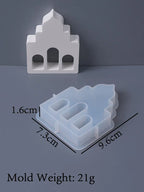 Ornament - Silicone Mosque Shape Hollow
