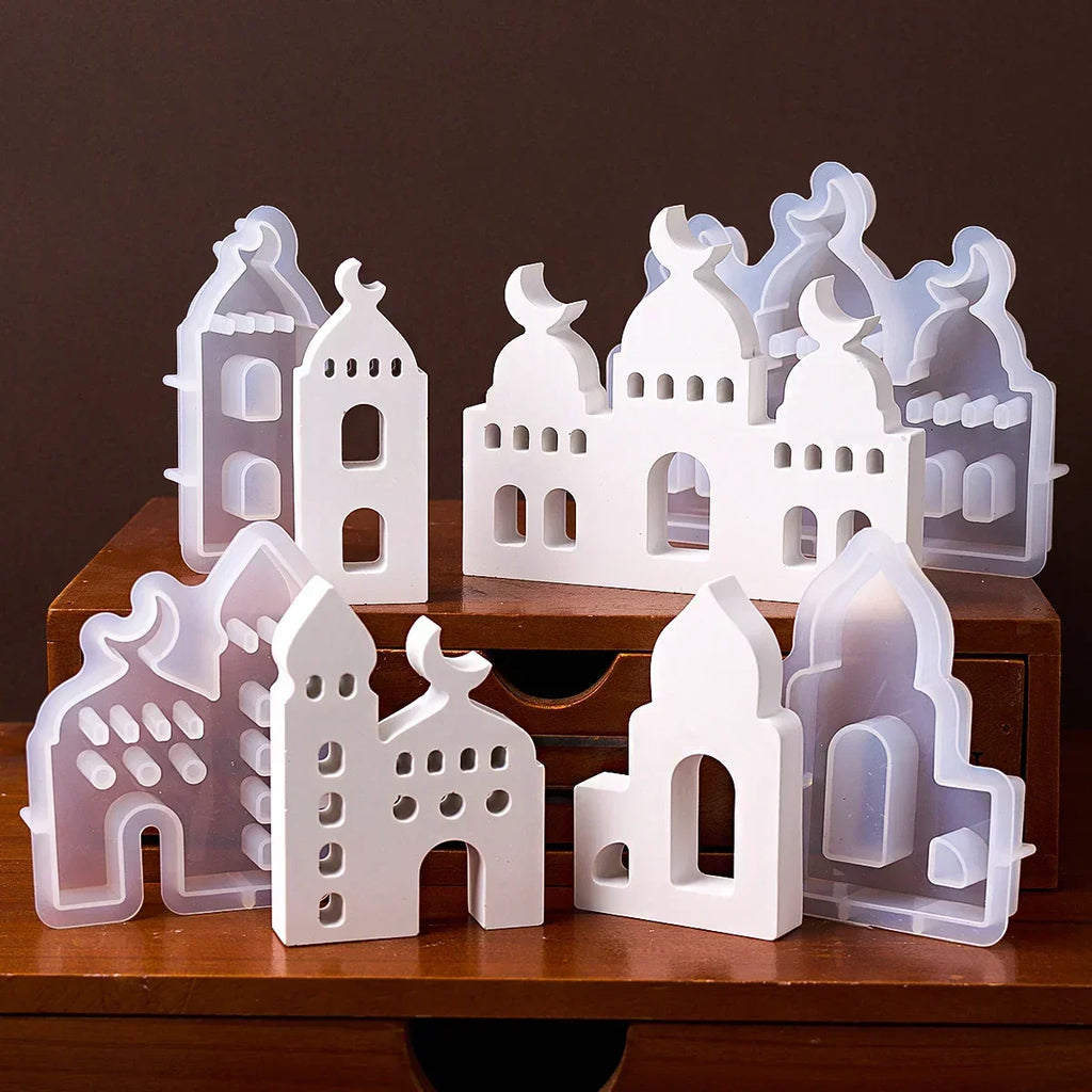 Ornament - Silicone Mosque Shape Hollow
