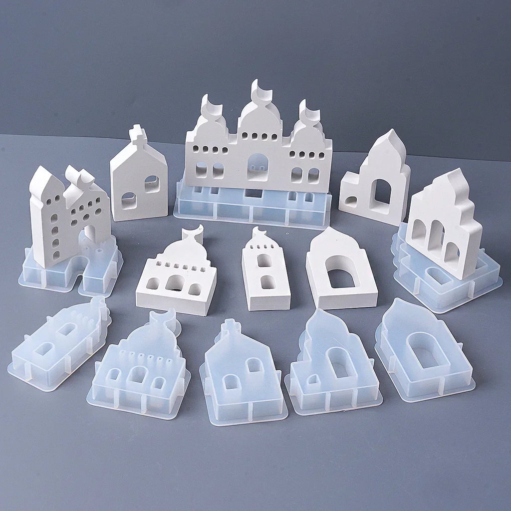 Ornament - Silicone Mosque Shape Hollow