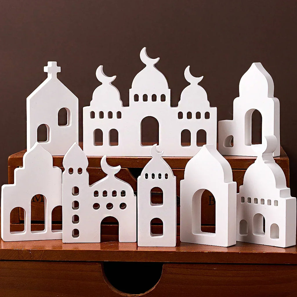Ornament - Silicone Mosque Shape Hollow