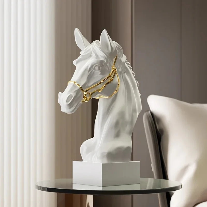 Ornament - Vintage Style Horse Head Wooden