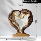 Ornament - Wooden Snuggle Pose Tabletop