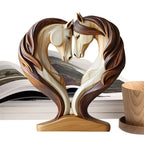 Ornament - Wooden Snuggle Pose Tabletop