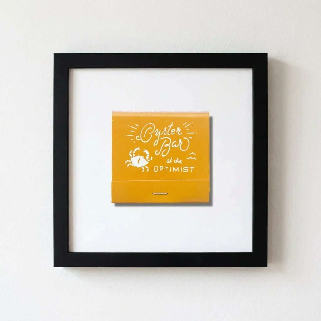 Oyster Bar Framed Print