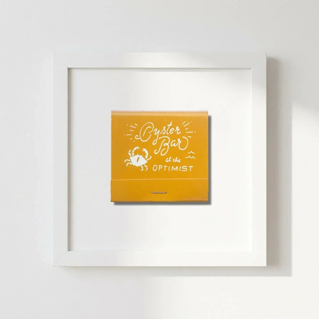 Oyster Bar Framed Print