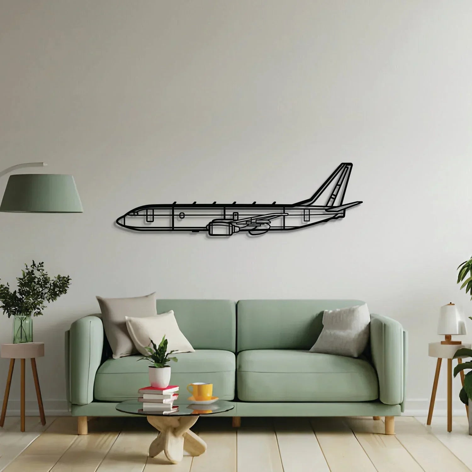 P-8a Poseidon Metal Aircraft Wall Art - Ncp0594, side view - House Of Avana