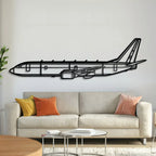 P-8a Poseidon Metal Aircraft Wall Art - Ncp0594, front view - House Of Avana