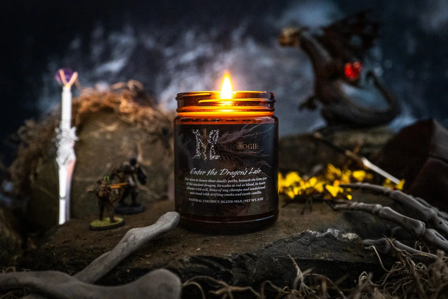 Enter the Dragon's Lair MythologieCandles