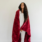 PATTERNED FAUX FUR XL THROW BLANKETS
