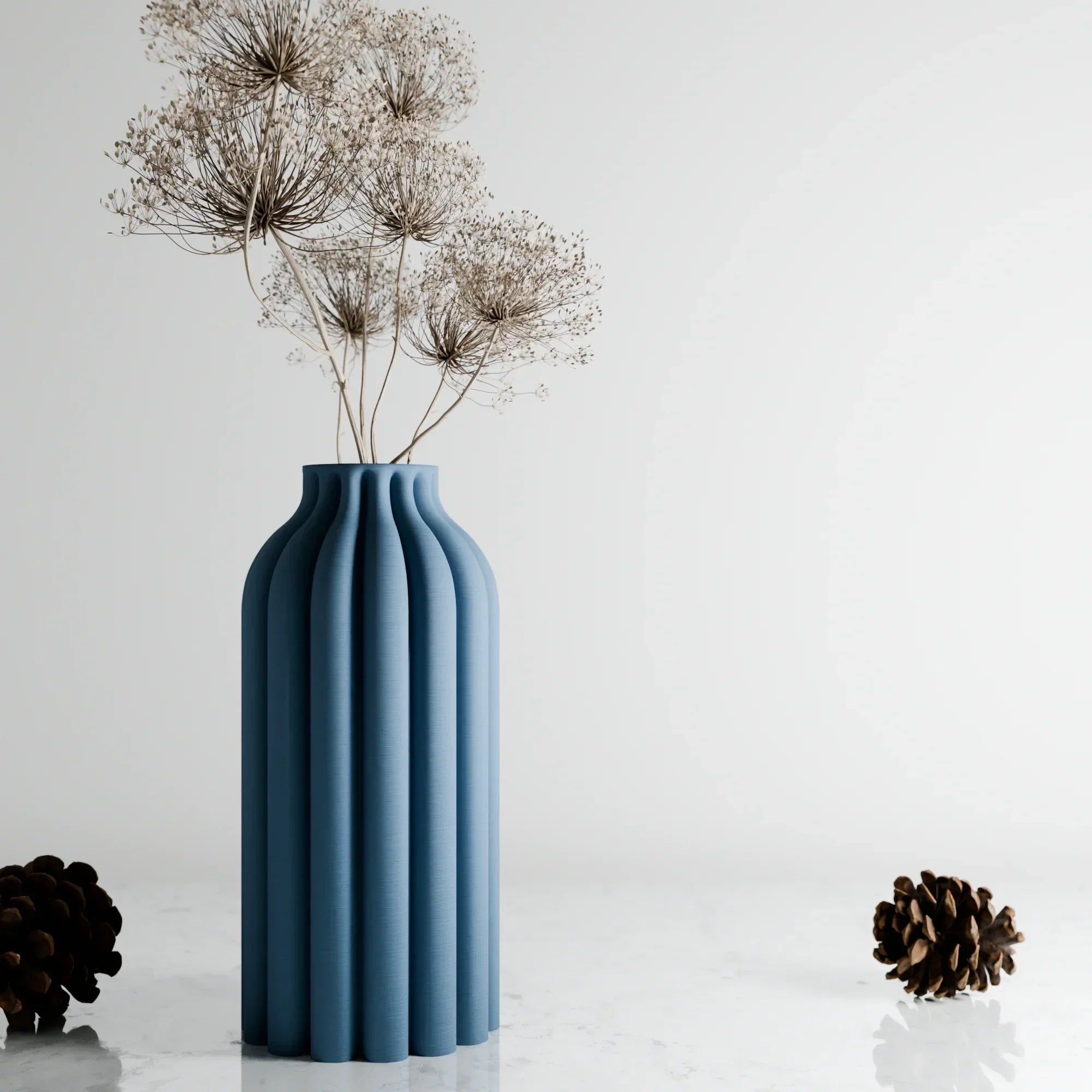 Pillar Vase, angled view - House Of Avana