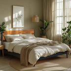 Callisto Solid Wood Bed Frame
