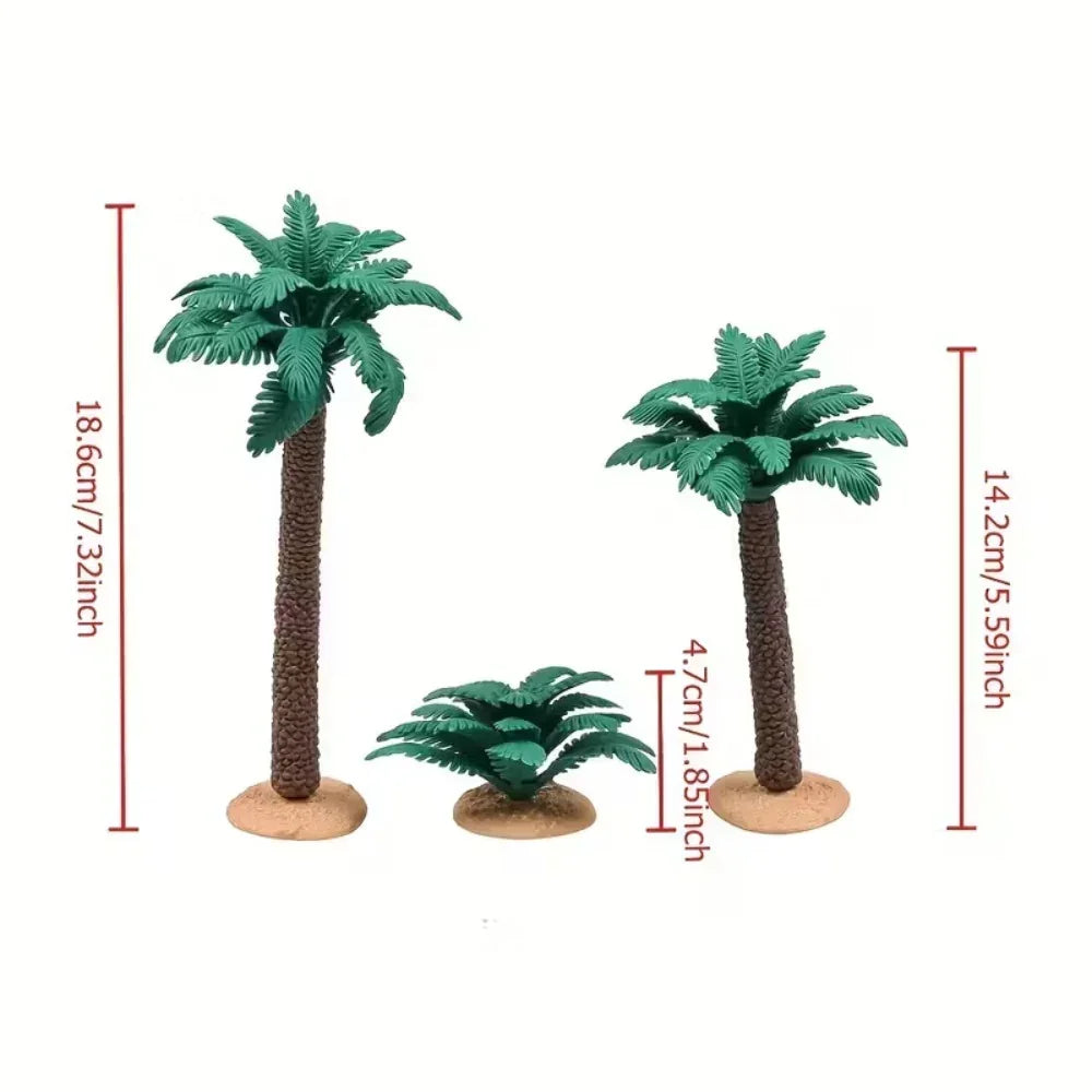 Palm Tree - Mini Plastic 3pcs