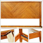 Panthera Solid Wood Bed Frame
