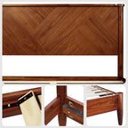 Panthera Solid Wood Bed Frame