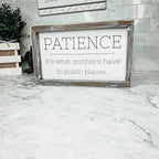 Patience & Mothers Gia Roma