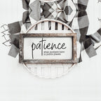 Patience Sign Gia Roma